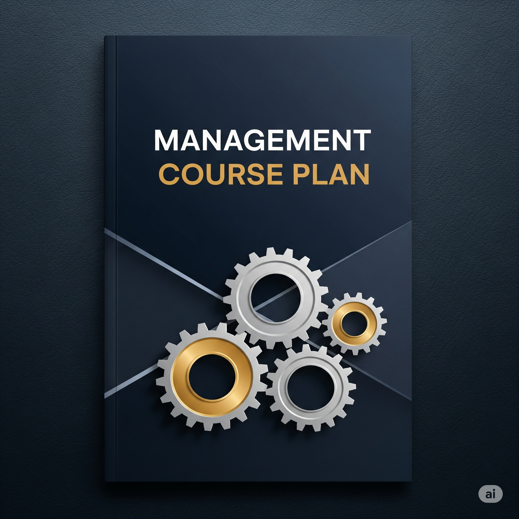 MANAGEMENT COURSE PLAN